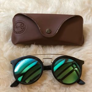 Ray-Ban Gatsby Green Mirrored Sunglasses